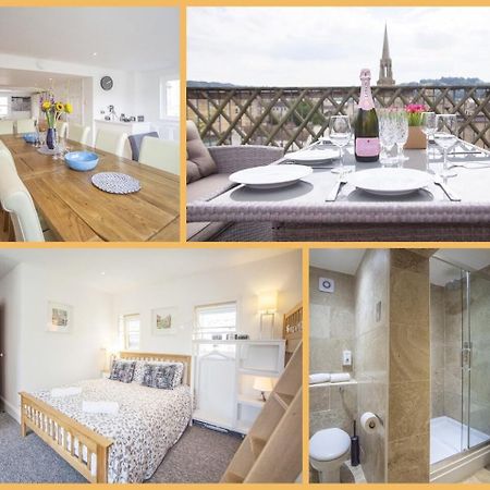 The Roof Terrace Maisonette - City Centre Bath Bagian luar foto