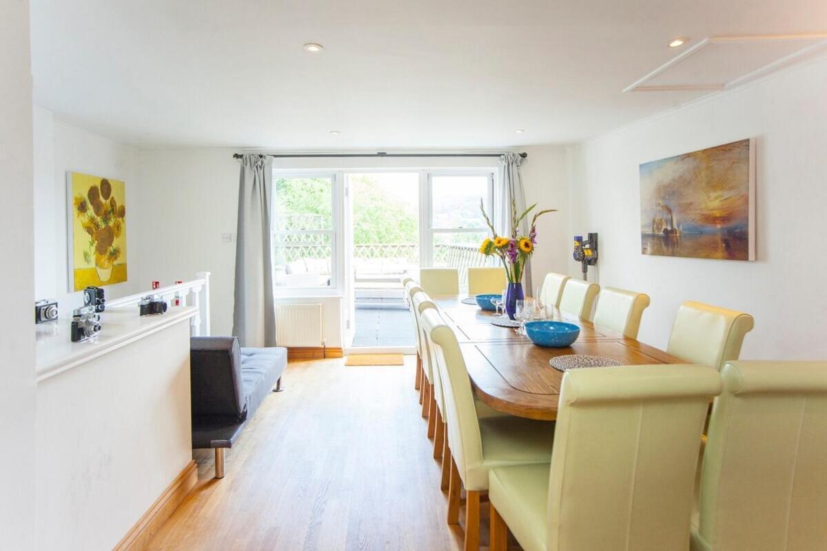 The Roof Terrace Maisonette - City Centre Bath Bagian luar foto