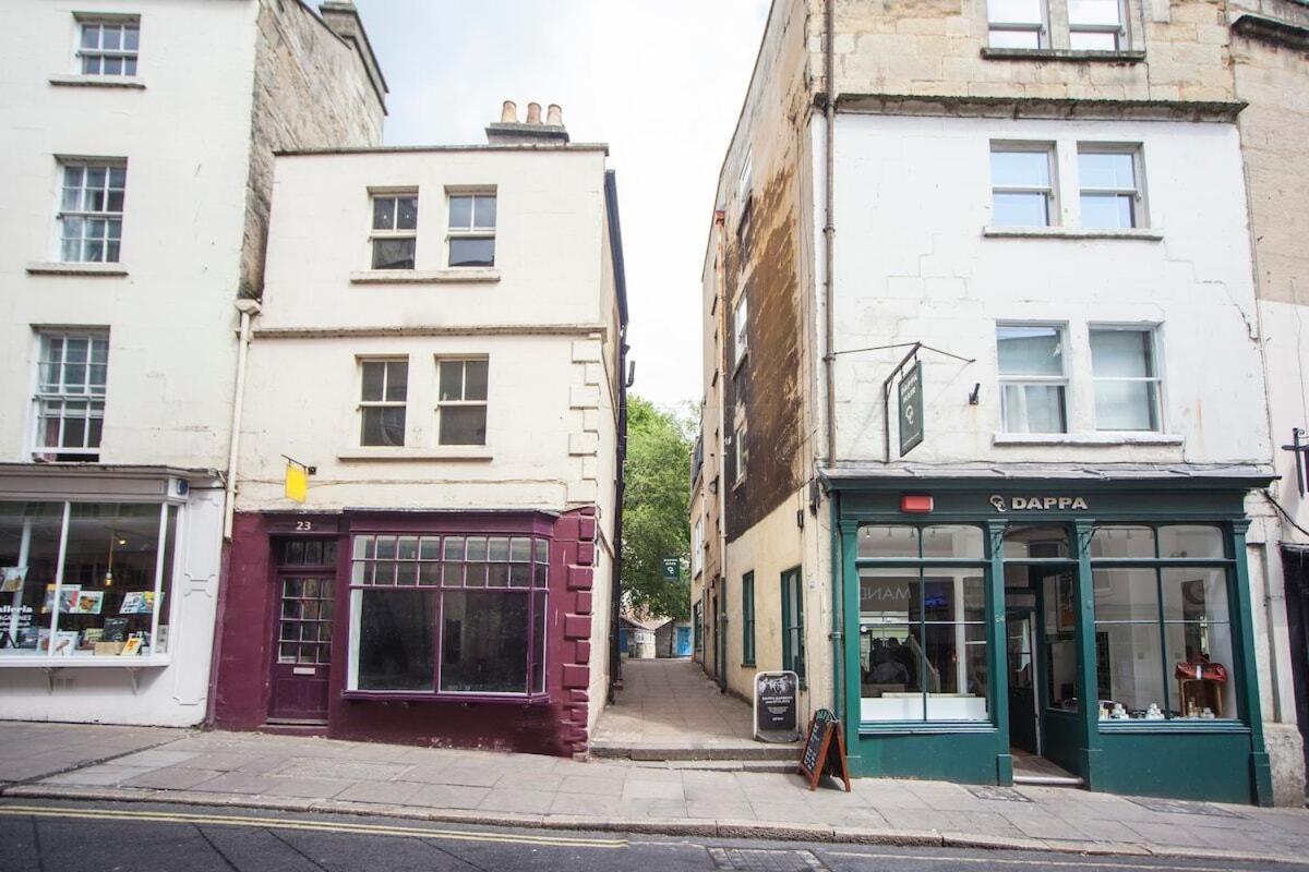 The Roof Terrace Maisonette - City Centre Bath Bagian luar foto
